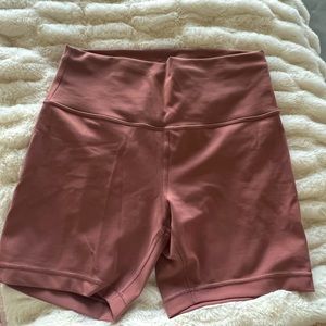lululemon wunder train 6” biker shorts